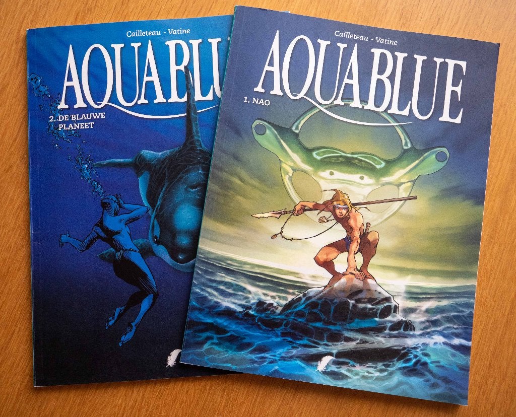 "Aquablue" 1. NAO    2. De blauwe planeet, Livres, Plusieurs BD, Enlèvement ou Envoi, Cailleteau - Vatine, Comme neuf