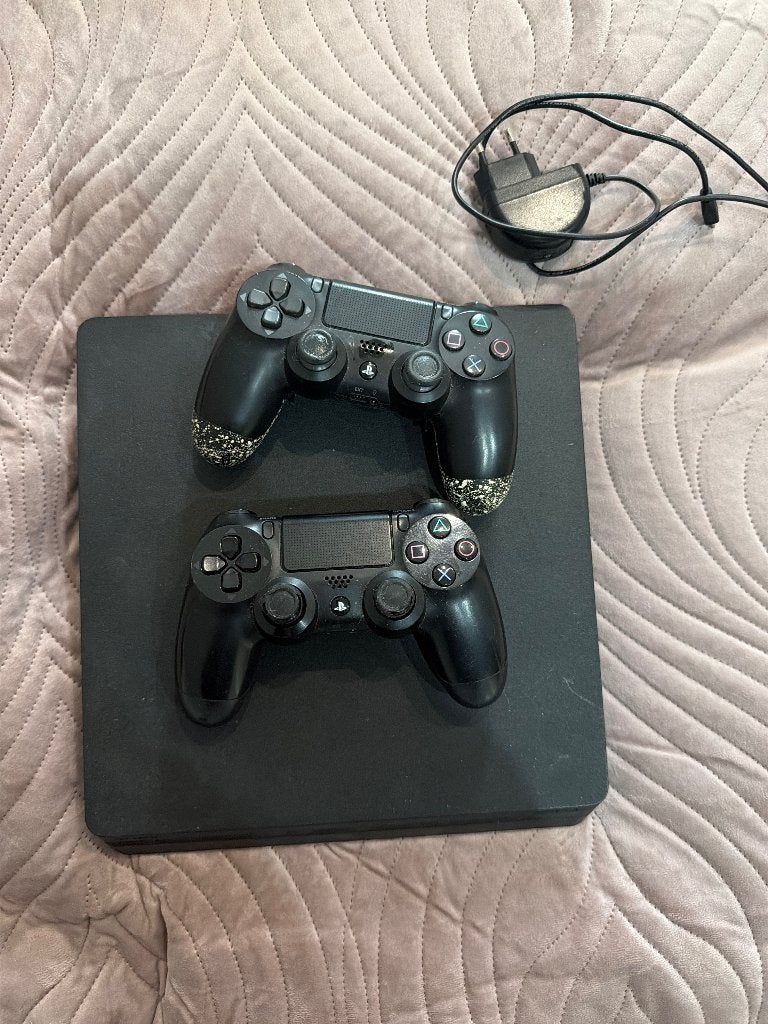 Ps4 + 2 controllers, Ophalen, Met 2 controllers, Original, 500 GB