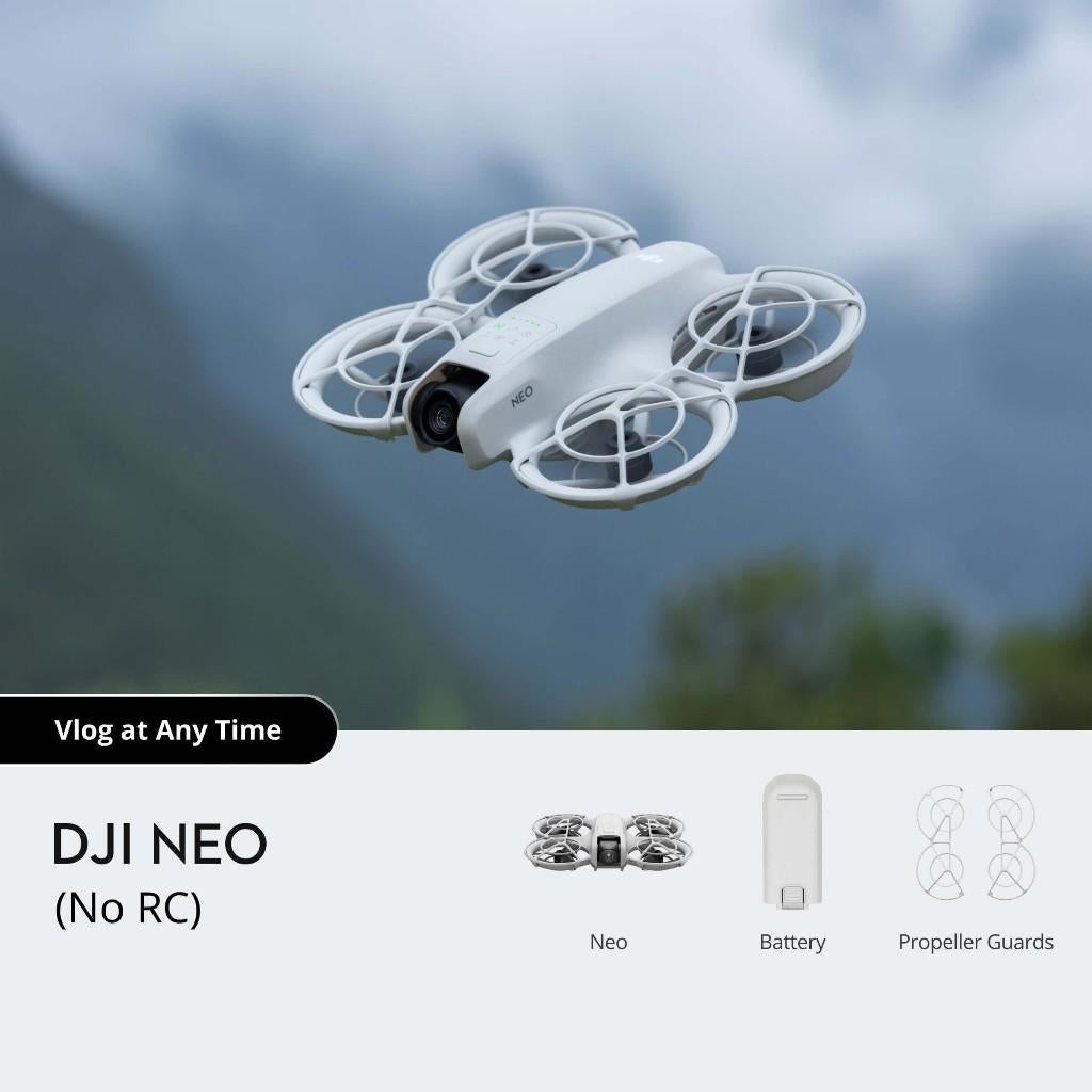 DJI NEO (DRONE ONLY) INCL CHARGING HUB & 3 BATTERY'S, Hobby en Vrije tijd, Ophalen of Verzenden, Nieuw, Elektro, Quadcopter of Multicopter