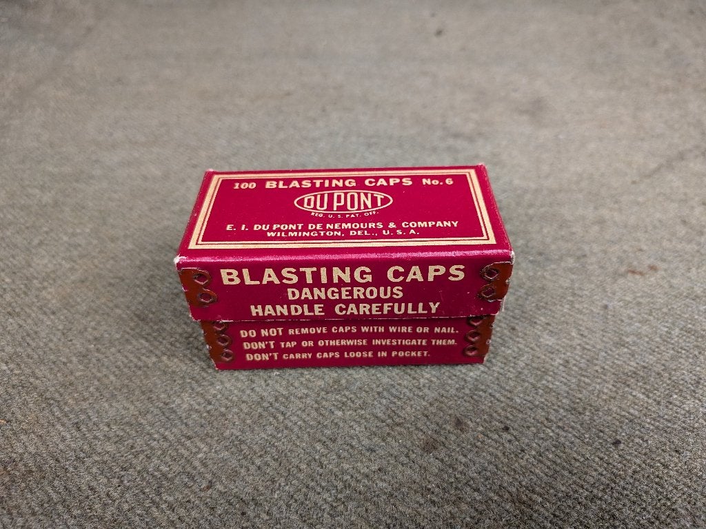 Boîte Blasting Caps Dupont (vide), Enlèvement ou Envoi