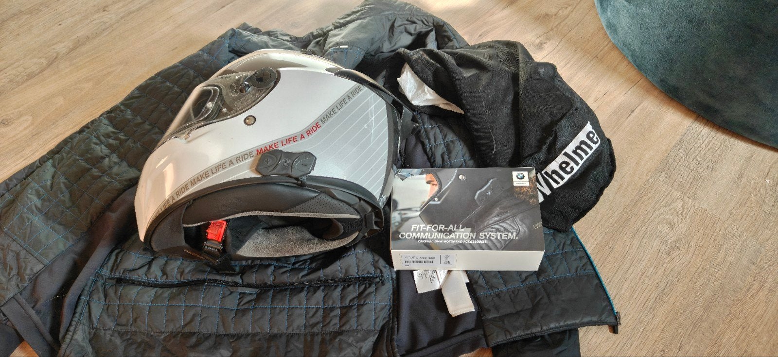 Motorhelm BMW Street X - Ride incl. Fit For All communicatie, Motoren, Ophalen, XL, Integraalhelm