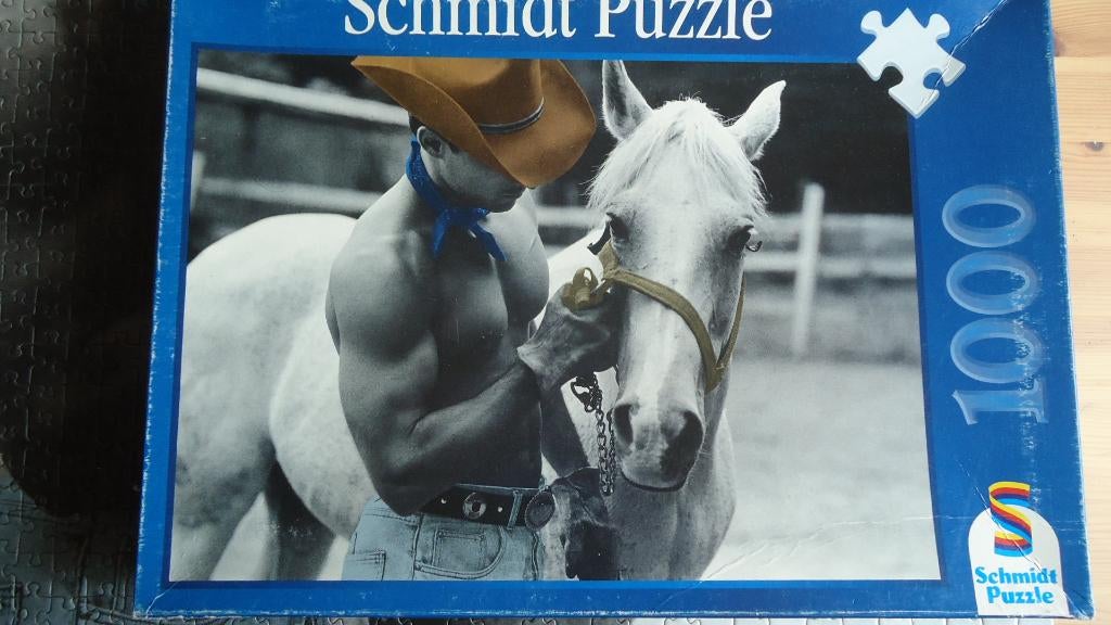Puzzel 1000 stuks, Ophalen of Verzenden, 500 t/m 1500 stukjes, Gebruikt, Legpuzzel