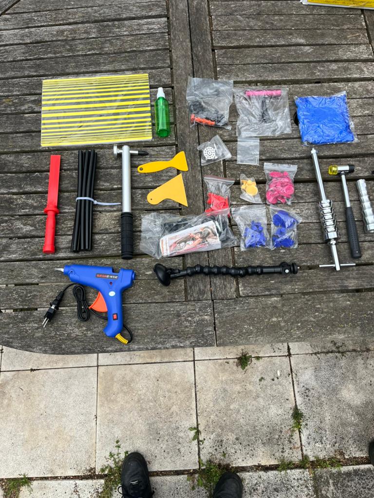 Uitdeukset (carrosserie reparatieset), Autos : Divers, Outils de voiture, Enlèvement ou Envoi, Neuf