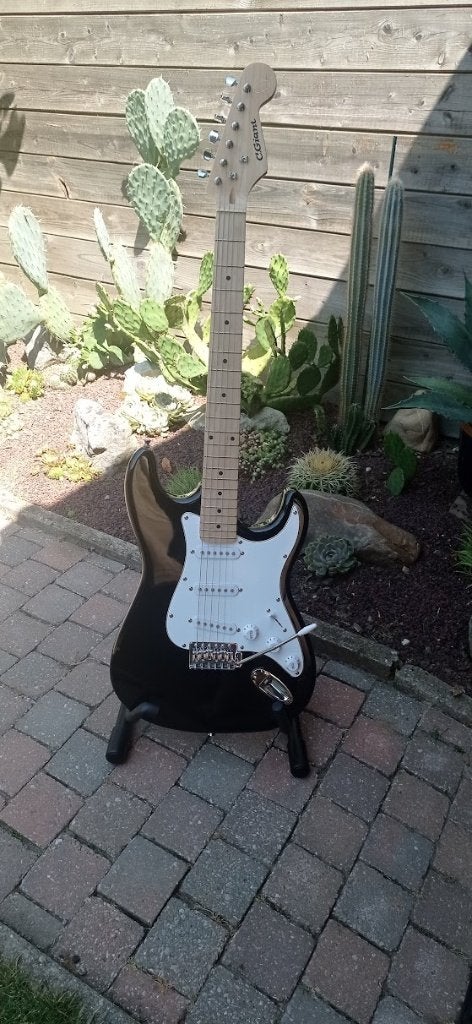 elektrisch gitaar C.Gigant Strat, zo goed als nieuw, Muziek en Instrumenten, Ophalen, Zo goed als nieuw, Solid body, Overige merken