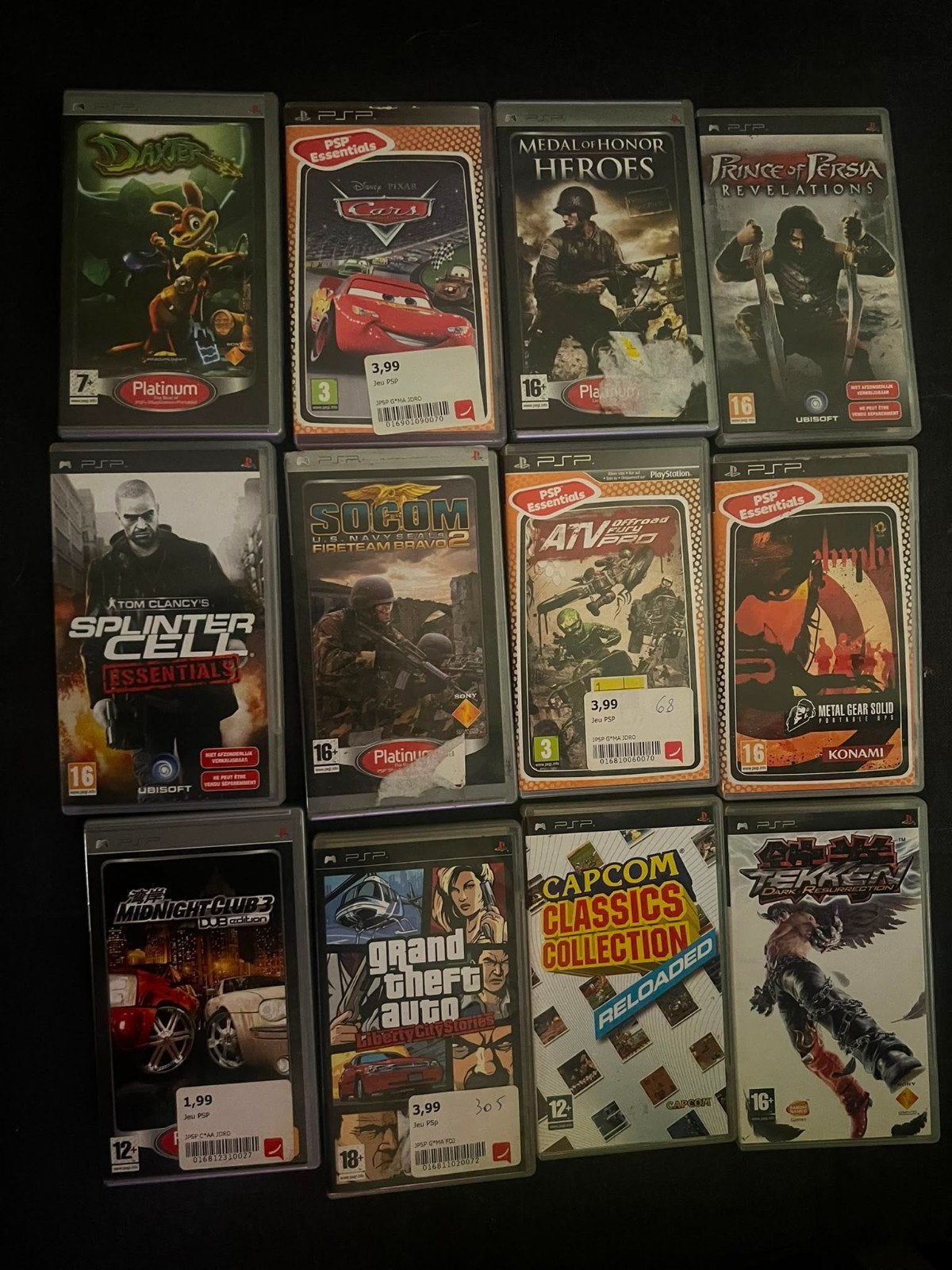 12 psp-spellen, Games en Spelcomputers, Ophalen