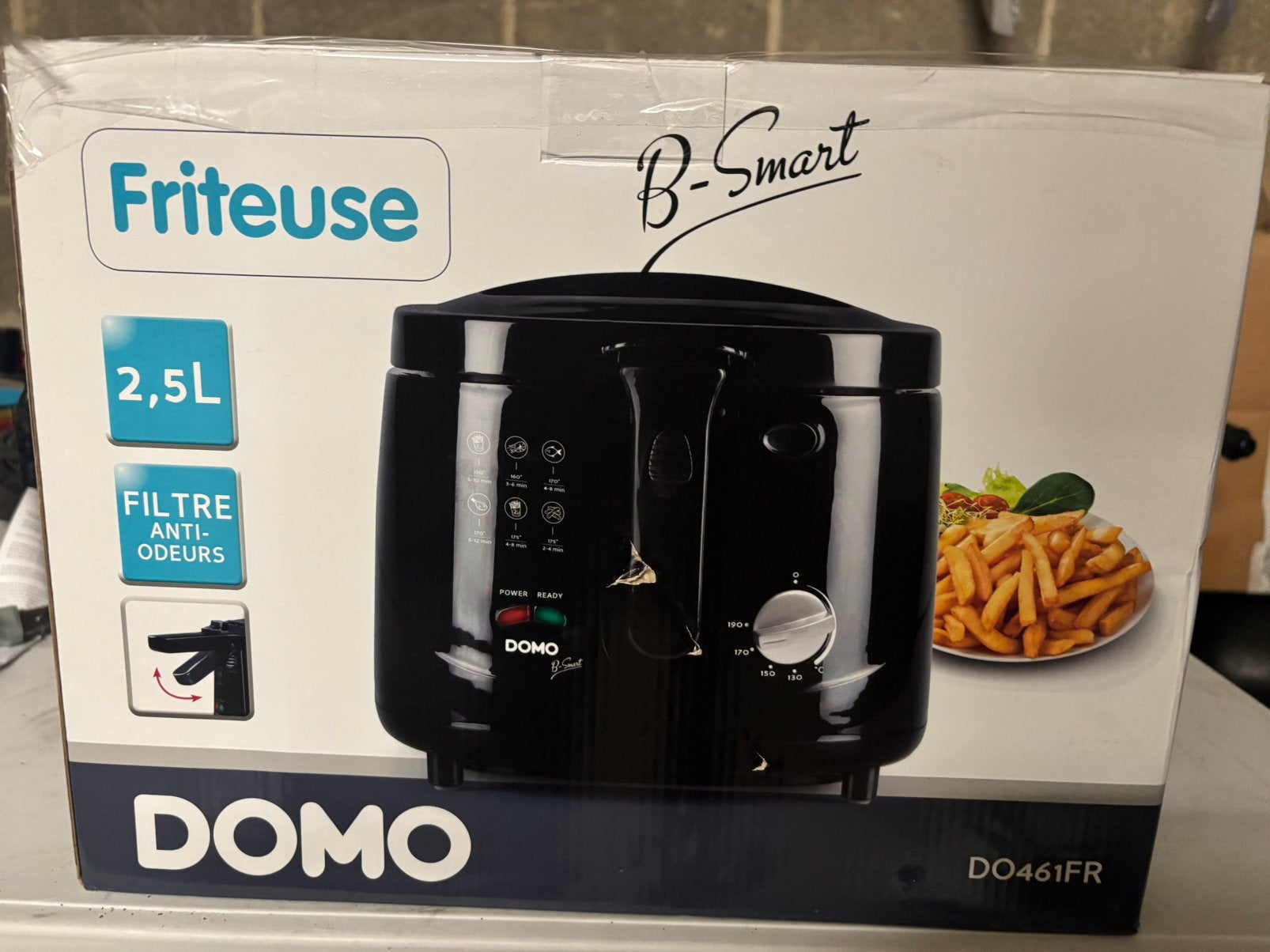 Friteuse classique Domo, Elektronische apparatuur, Ophalen, Zo goed als nieuw