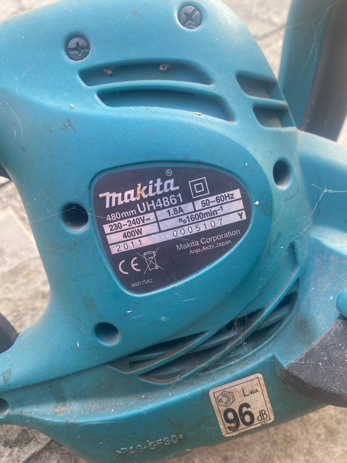 Haagschaar makita, Ophalen of Verzenden, Zo goed als nieuw