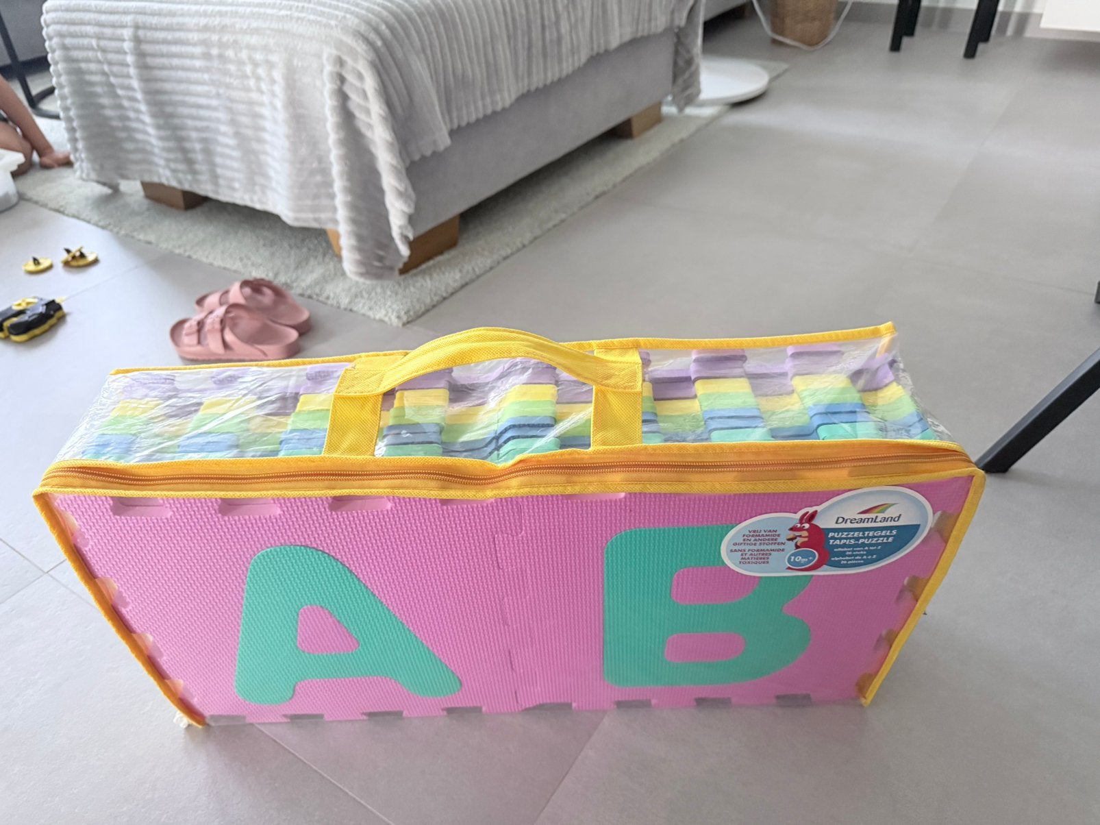 Tapis puzzle, Enfants & Bébés, Enlèvement, 10 à 50 pièces, Utilisé, 6 mois à 2 ans