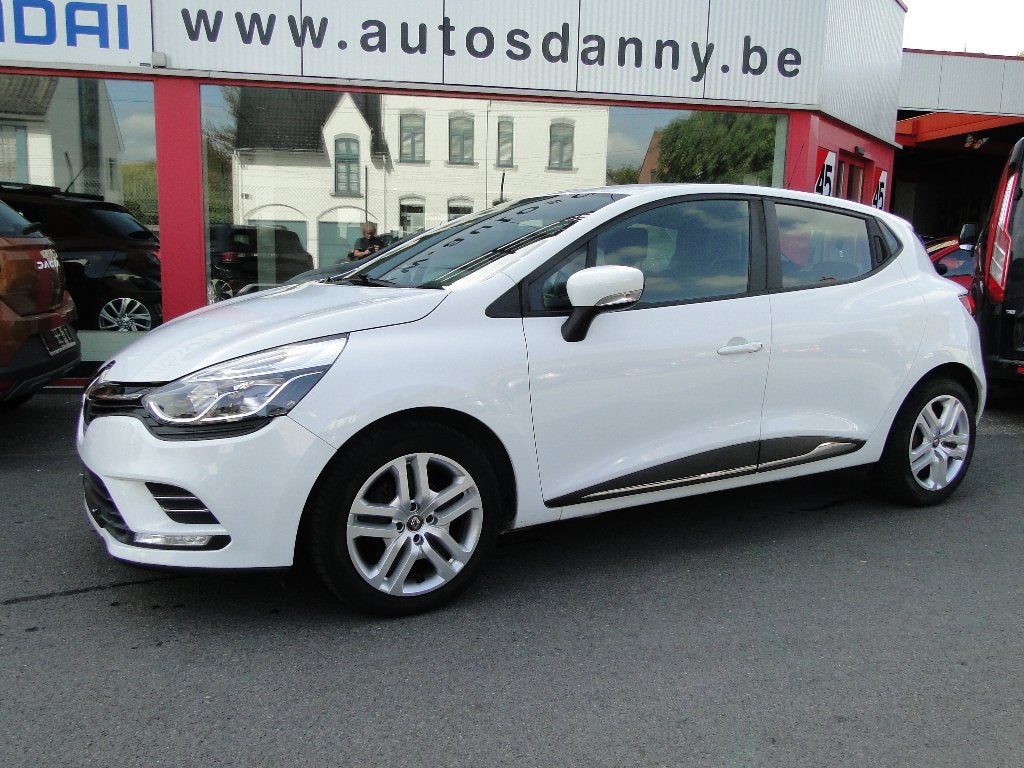 RENAULT CLIO NAVI BLUETOOTH, Auto's, Voorwielaandrijving, 898 cc, Stof, Wit
