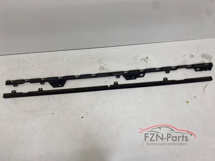 VW Golf 7 Facelift R-Line zijskirt links met houder LO41, Ophalen of Verzenden, Gebruikt