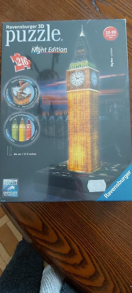 Puzzle 3D. Ravensburger.  Neuf sans étiquettes, Envoi, Moins de 500 pièces, Neuf, Puzzle