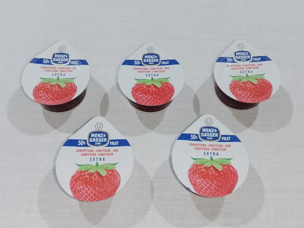 Menz & Gasser Aardbei 25g – 5 x – Ongeopend, Ophalen