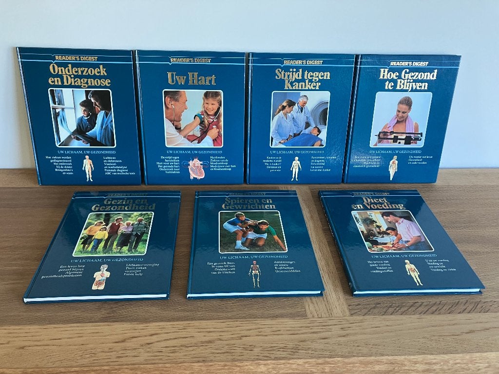 7 volumes * : collection Reader's Digest, Livres, Ed en Dr Aat van Uijen, Série complète, Enlèvement ou Envoi, Médecine