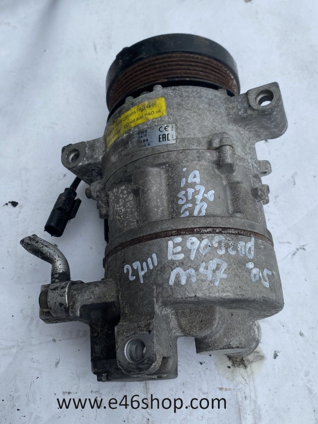 AIRCOPOMP BMW 3 SERIE E90 E91 320 DIESELM47 MOTOR 2005, Gebruikt, -, -, Ophalen of Verzenden