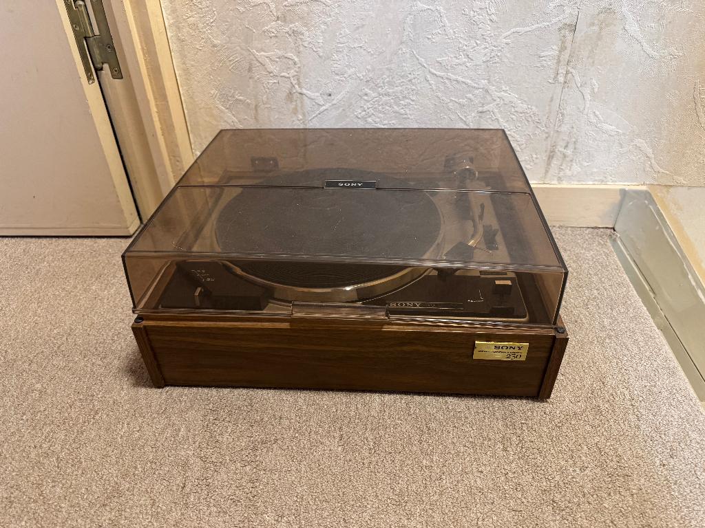 Prachtige Vintage Sony PS-230 Platenspeler, Audio, Tv en Foto, Platenspelers, Ophalen, Gebruikt, Automatisch, Platenspeler