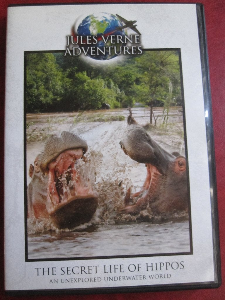 Les aventures de Jules Verne La vie secrète des hippopotames, Enlèvement ou Envoi, Anglais, Tous les âges, Nature