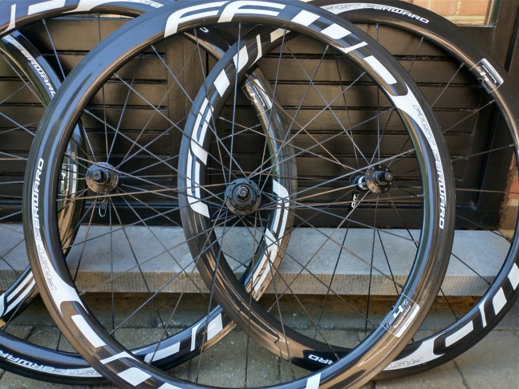 Carbon wielen voor tubes 11sp, Fietsen en Brommers, Fietsonderdelen, Gebruikt, Fast Forward, Racefiets, Carbon