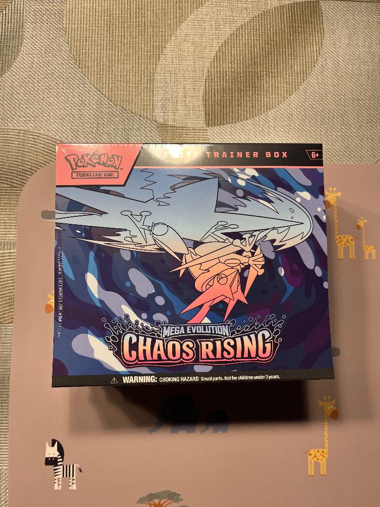 Pokemon chaos rising elite trainer box, Enlèvement, Neuf, Booster box, Foil