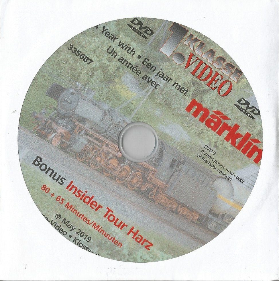 DVD Un an avec Märklin mai 2019, Hobby & Loisirs créatifs, Neuf, Enlèvement ou Envoi, Courant alternatif, Livre, Revue ou Catalogue