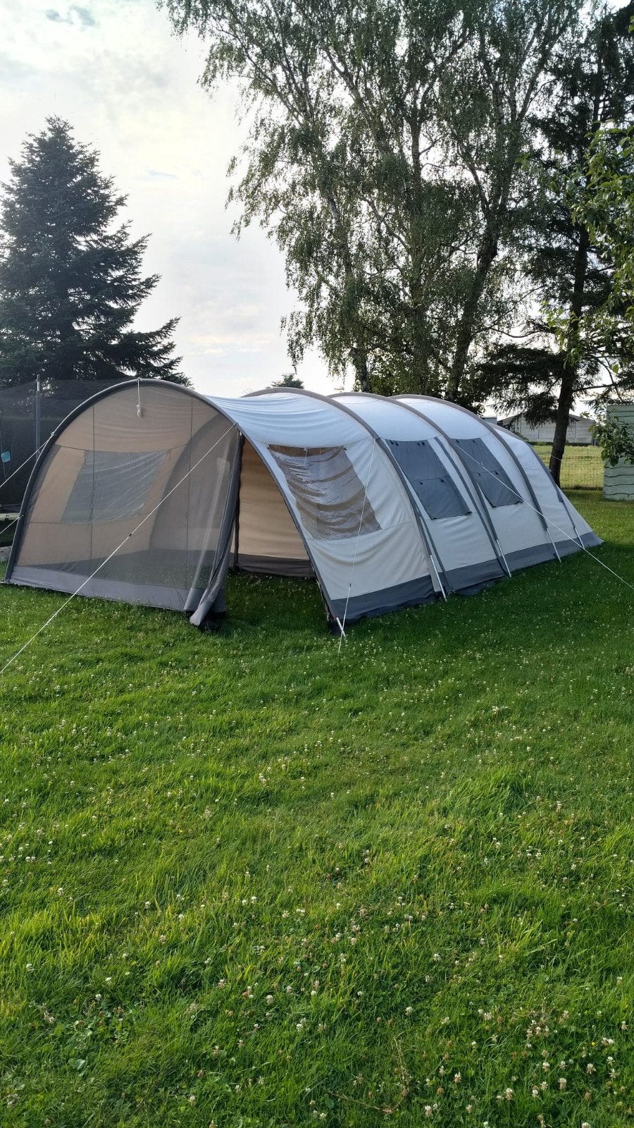 Basecamp katoenen tent voor 6 personen, Caravans en Kamperen, Tenten, Ophalen