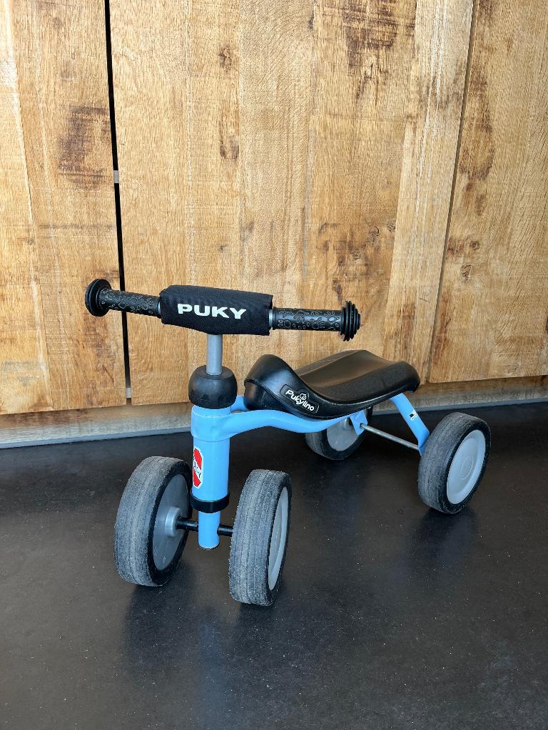 Puky loopfiets lichtblauw, Kinderen en Baby's, Speelgoed | Buiten | Voertuigen en Loopfietsen, Gebruikt, Loopfiets, Ophalen