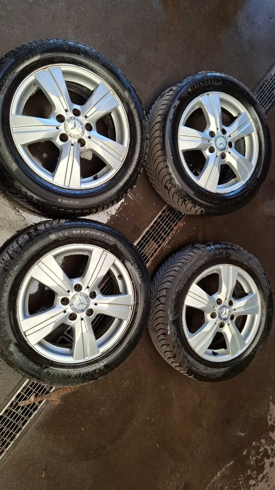 Jante Mercedes classe B w245, Jante(s)