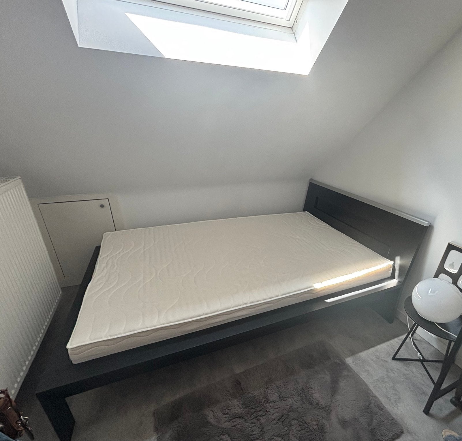Lit 1m20 avec nouveau matelas, Enlèvement, Utilisé, 200 cm, 120 cm