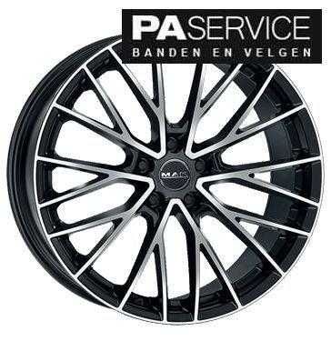 Nw 21 inch FPBlack MAK speciale BMW I4 zomerset inc Hankook, Neuf, Pneus et Jantes, 255 mm, Pneus été