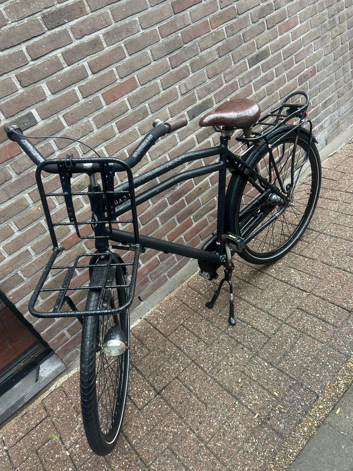 Mooie zwarte fiets Heren in top staat, Fietsen en Brommers, Ophalen of Verzenden, Zo goed als nieuw