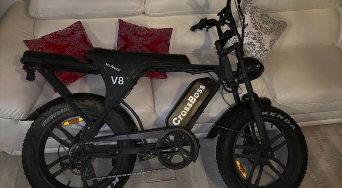 Fatbike v8, Ophalen, Zo goed als nieuw