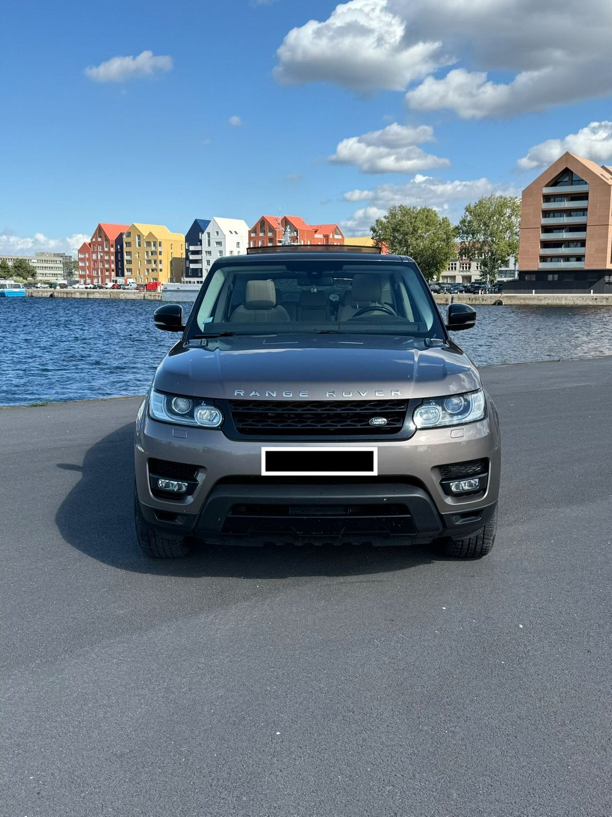 Range Rover Sport, Auto's, Automaat, Beige, Overige kleuren, Leder