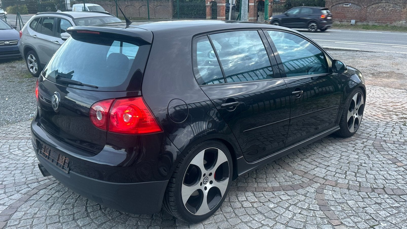 VOLKSWAGEN GOLF GTI 2.0 benzine automaat 260 pk, Auto's, Automaat, Stof, Zwart, 4 cilinders