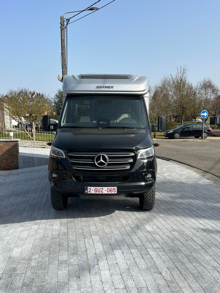 Hymer 4x4 MLT 580, Caravans en Kamperen, Mobilhomes, Particulier, Hymer, Douche, Ophalen