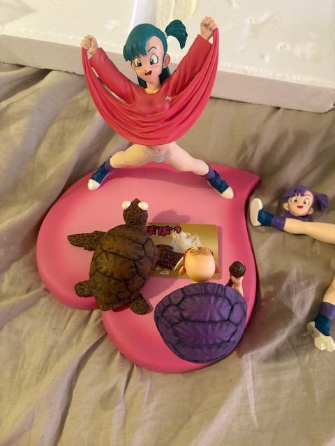 ECHANGE Figurine Bulma Sexy Dragon Ball contre Jeux Video !!, Enlèvement, Utilisé