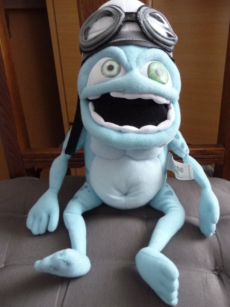 peluche sonore vintage crazy frog 2005 - vivid imaginations, Enlèvement, Comme neuf