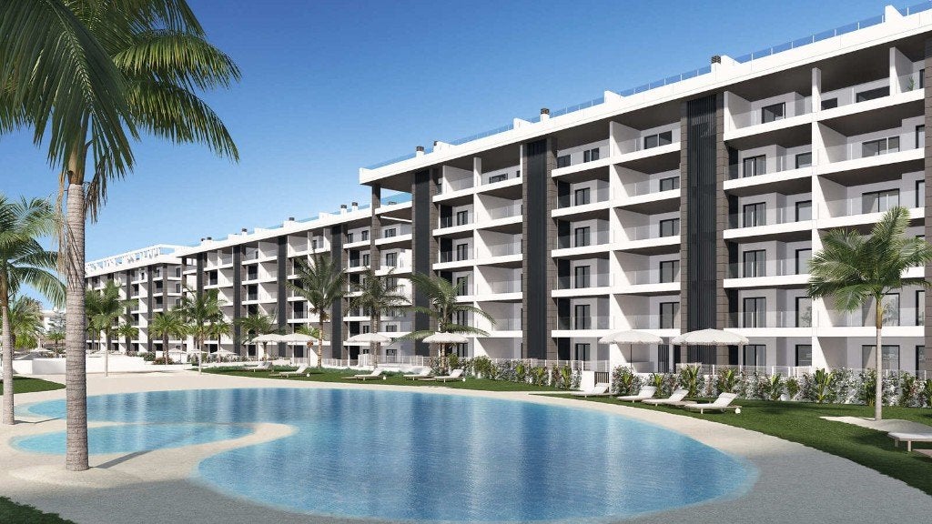 Nieuwbouw luxe appartementen /strand in La Mata, Ciudad La Mata, Spanje, 2 kamers, Appartement