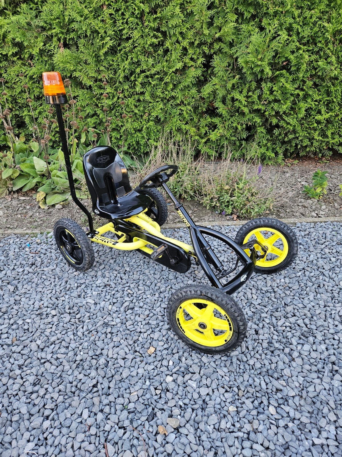 Mooie BERG GO-CART Met BFR en Zwaailicht, Kinderen en Baby's, Speelgoed | Buiten | Skelters, Ophalen, Zo goed als nieuw, Berg