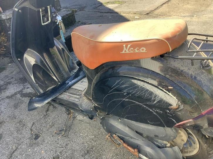 Scooter neco, Fietsen en Brommers, Scooters | Overige merken, Ophalen, Gebruikt, Neco, Klasse A (25 km/u)