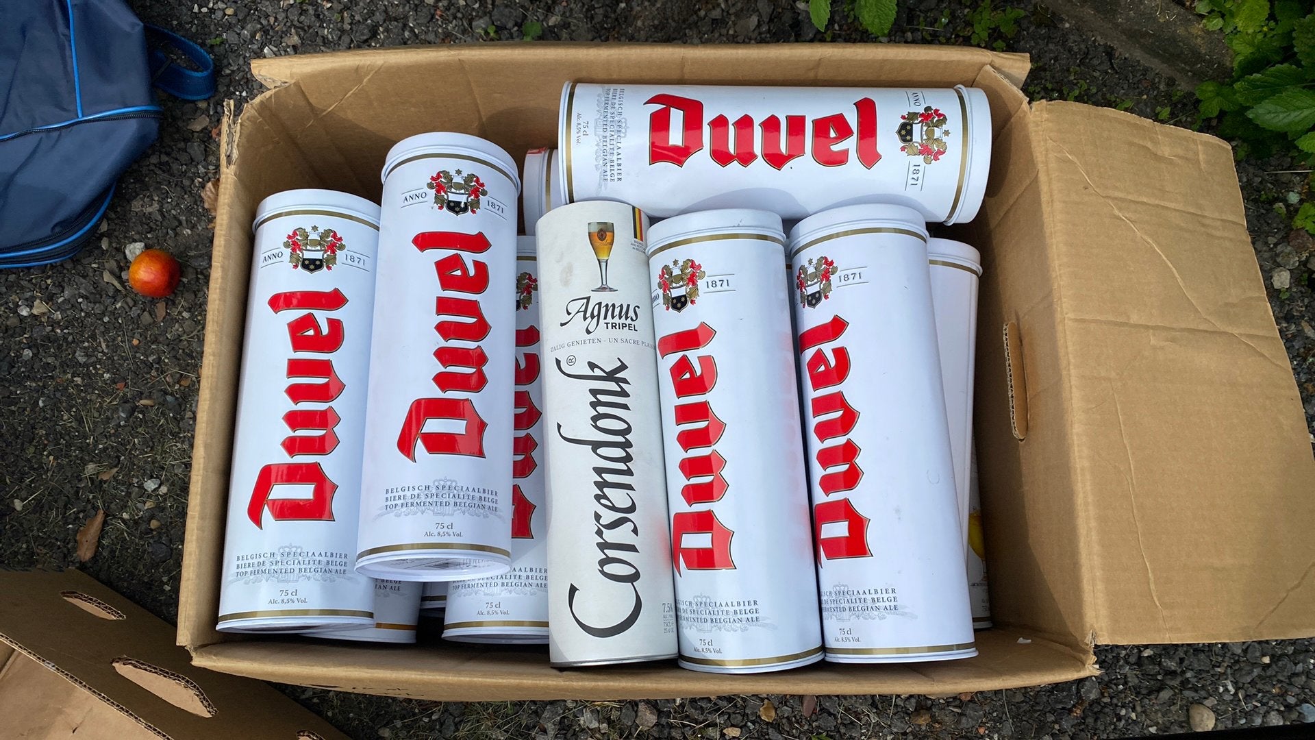 Lege duvelblikken, Enlèvement, Comme neuf, Duvel