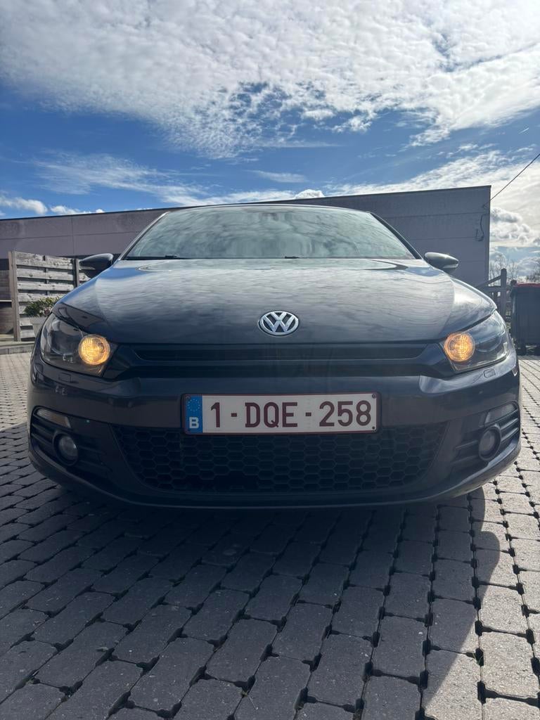 Volkswagen Scirocco, Auto's, Volkswagen, 4 cilinders, Blauw, Leder, Bruin