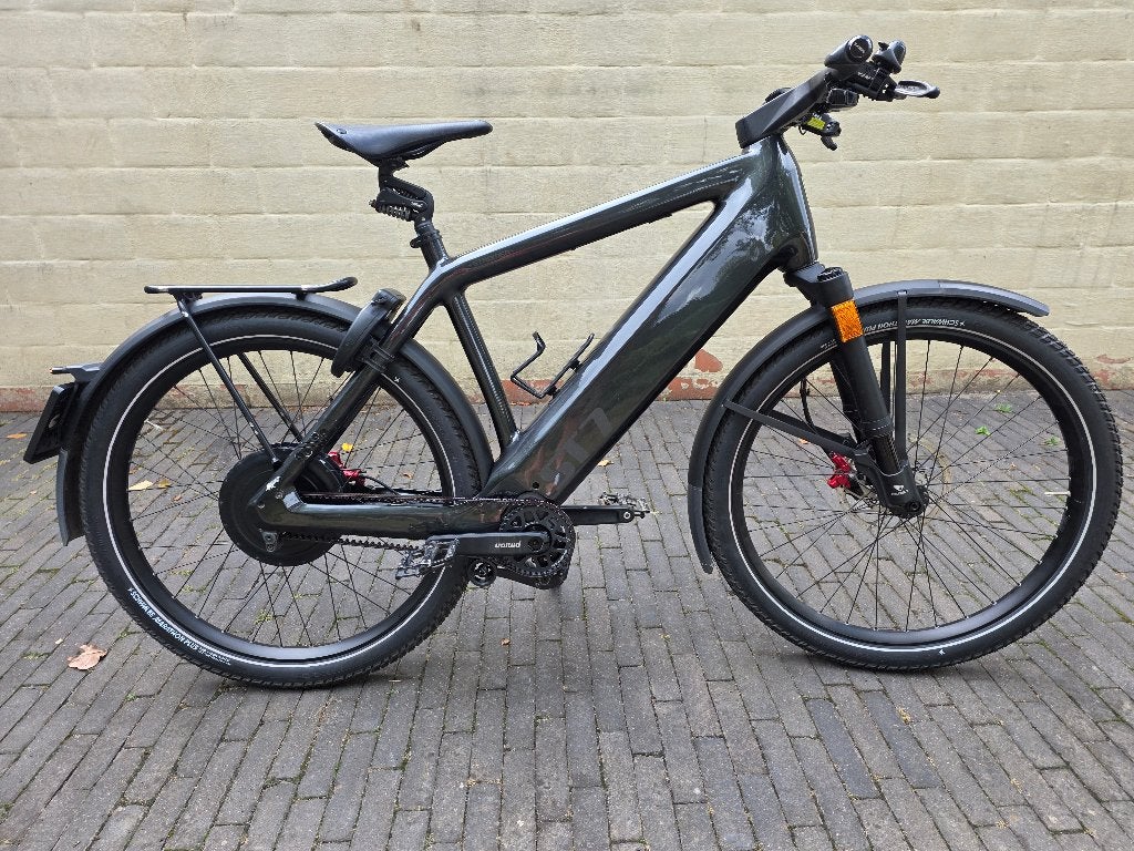 Stromer St7 Speedelec, Dark Platinum, 45km/u, Fietsen en Brommers, Ophalen, Zo goed als nieuw, 50 km per accu of meer, Stromer