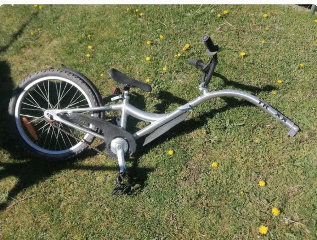 Volgfiets traxx, Ophalen, Gebruikt