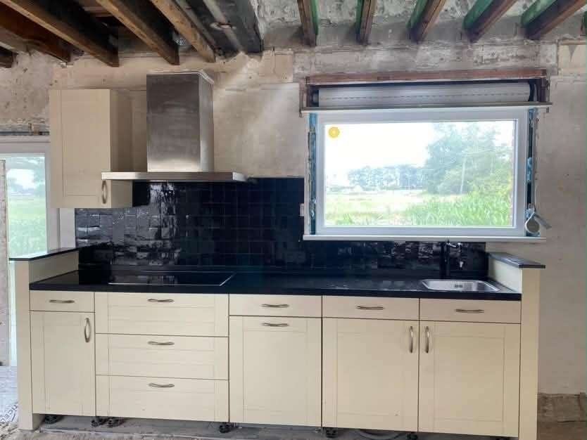 Keuken, Granit ou Pierre, Comme neuf, Enlèvement, Cuisine à paroi simple