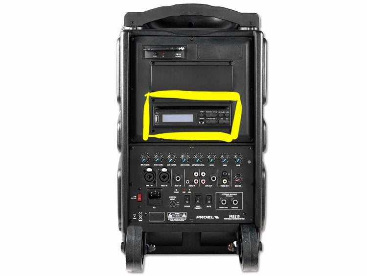 PROEL FREE10 cd speler module - als nieuw, Ophalen of Verzenden, Refurbished, Overige merken