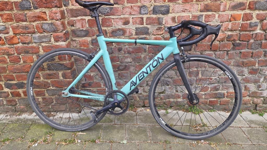 Vélo de course Aventón Mataro low -cadre carbone pignon fixe, Autres marques, Moins de 10 vitesses, 49 à 53 cm, Enlèvement