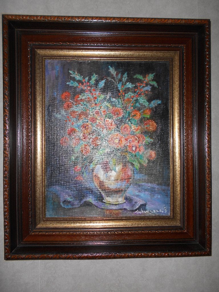 SCHILDERIJ C - JOS SCHROYENS, Olieverf, Klassiek, Gesigneerd, Ophalen