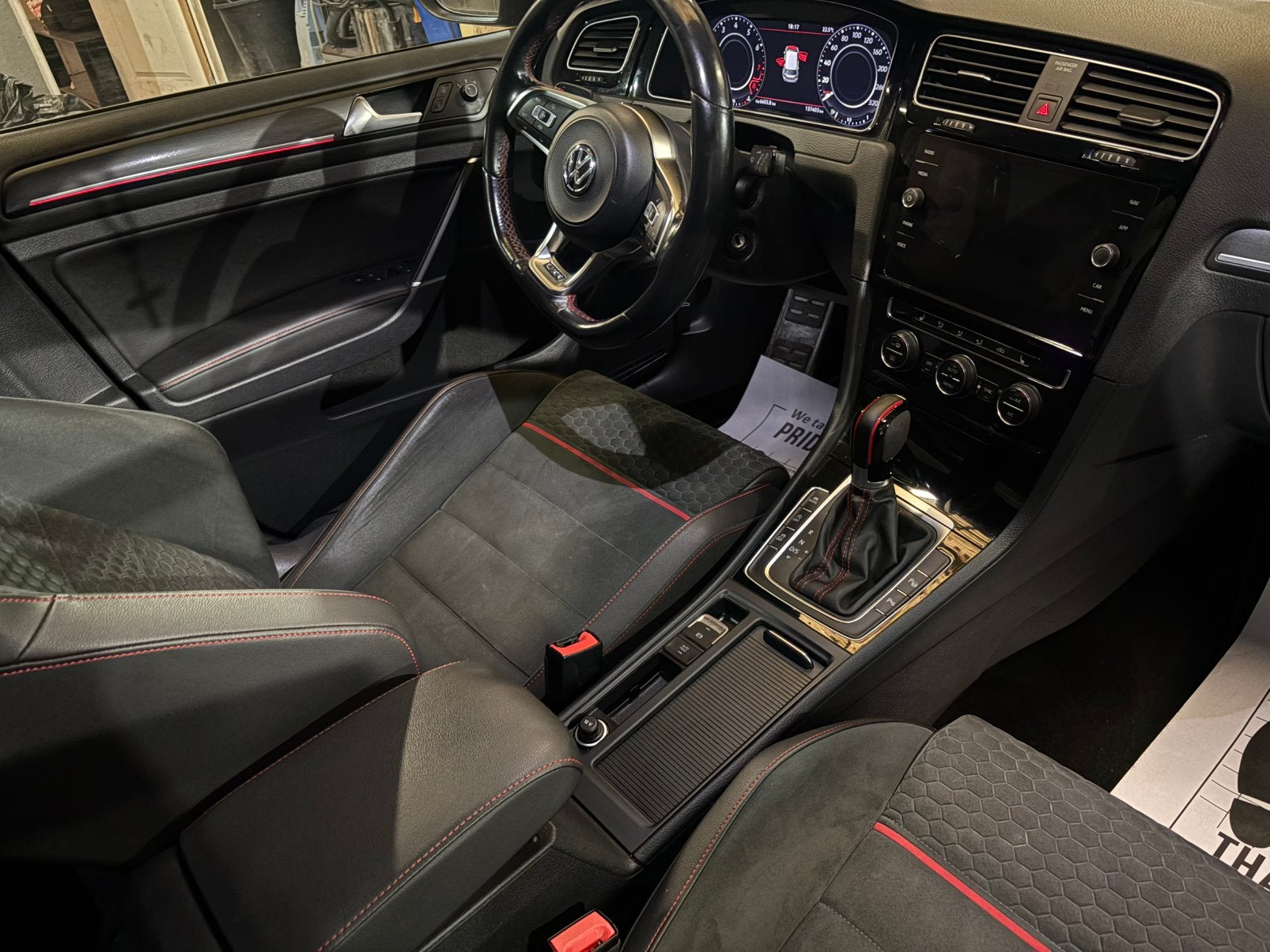 Golf 7,5 GTI performance, Automaat, Alcantara, Golf, Adaptive Cruise Control