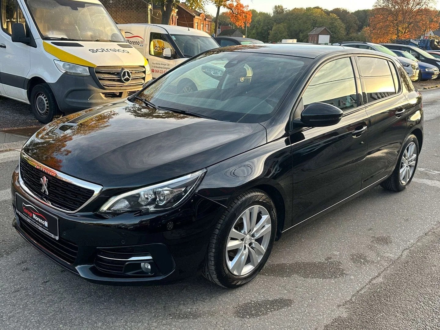 Peugeot 308 308 1.2 PureTech Style (EU6.2) full options/gara, 1199 cc, Zwart, Benzine, Peugeot