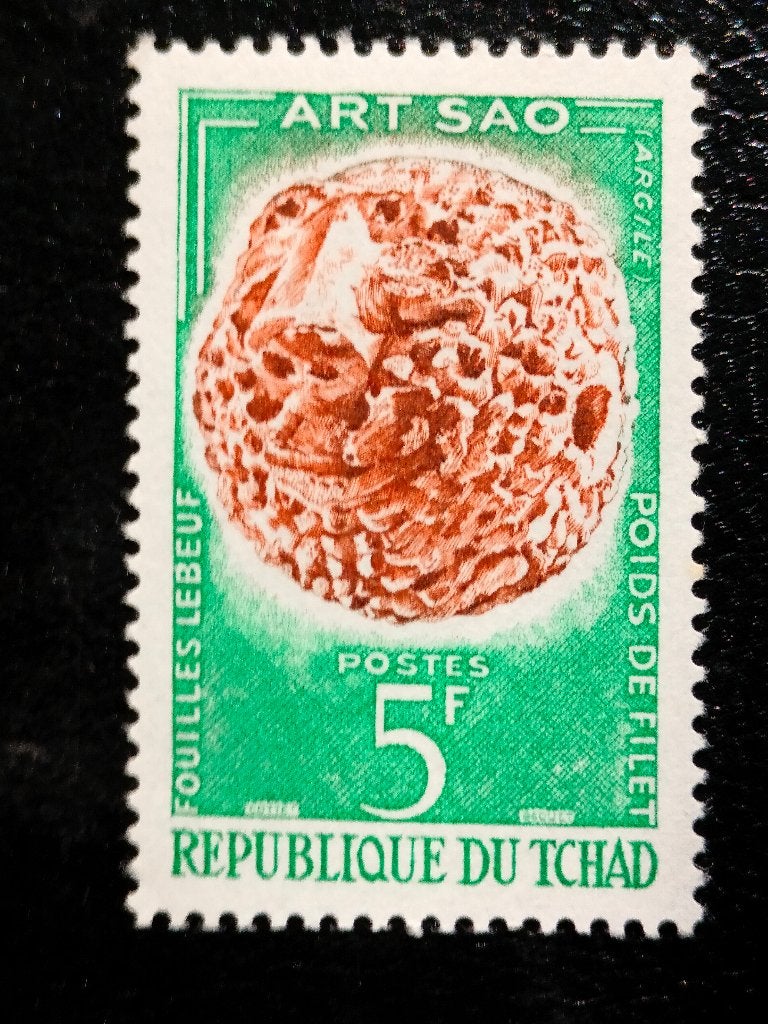 Tchad 1963 - Art Tsao, poids de fillet **, Envoi, Autres pays, Non oblitéré