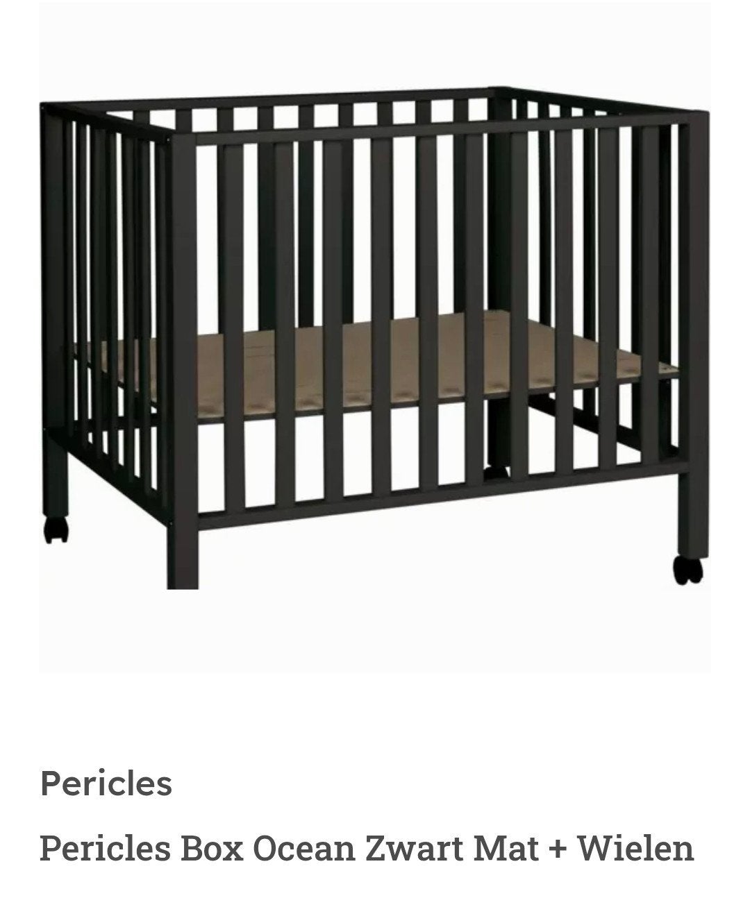 Baby park Pericles, Ophalen, Zo goed als nieuw, In hoogte verstelbaar